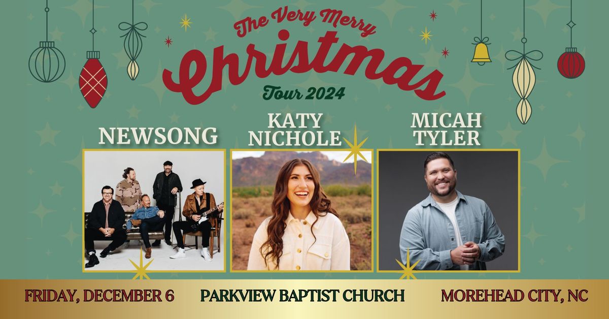 The Very Merry Christmas Tour with NewSong, Katy Nichole, and Micah Tyler