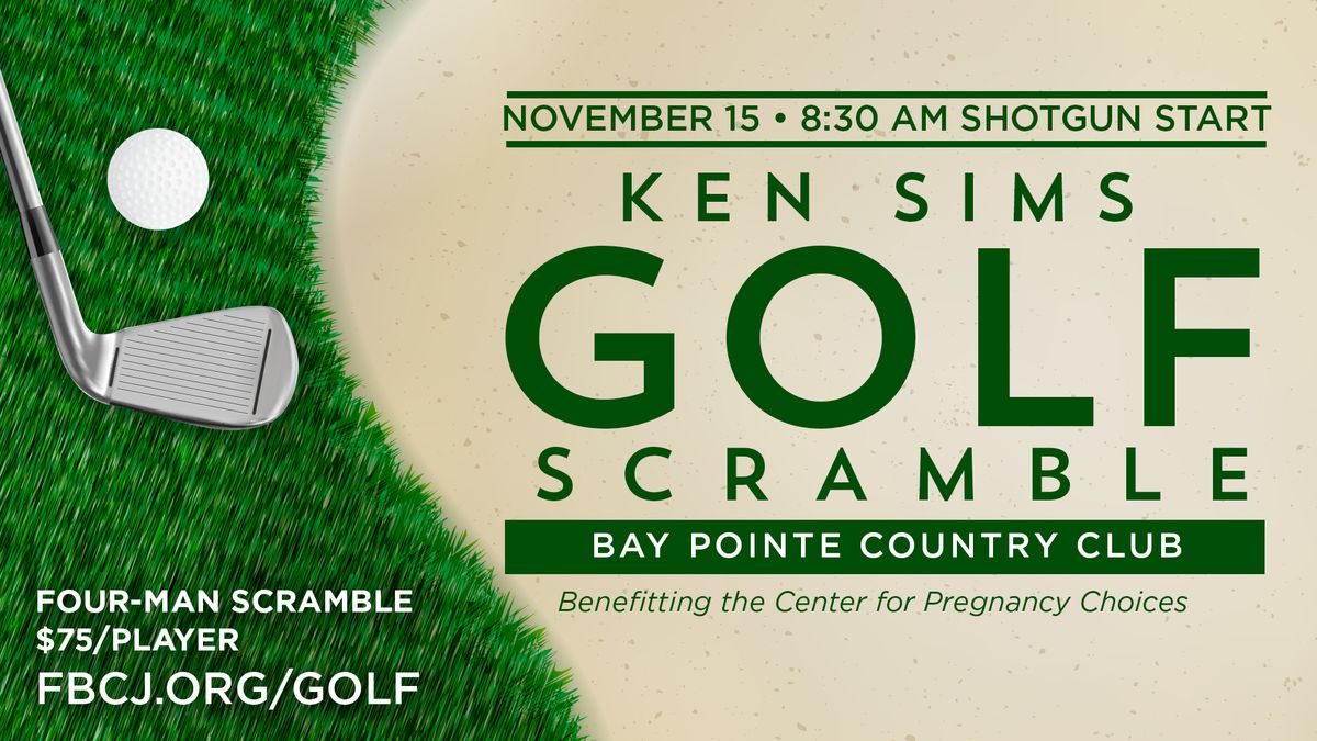 Ken Sims Golf Scramble