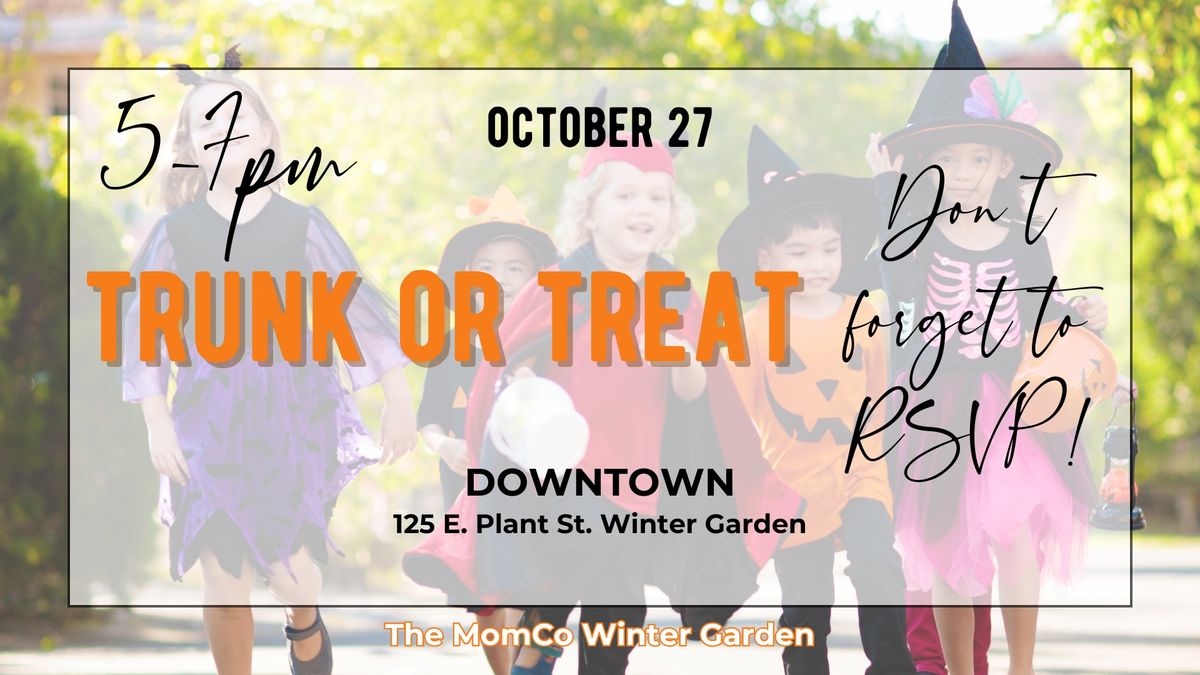 Family Night - Trunk or Treat - Downtown