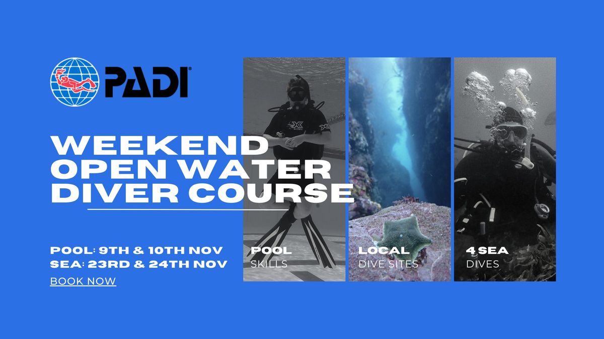 Weekend PADI Open Water Course