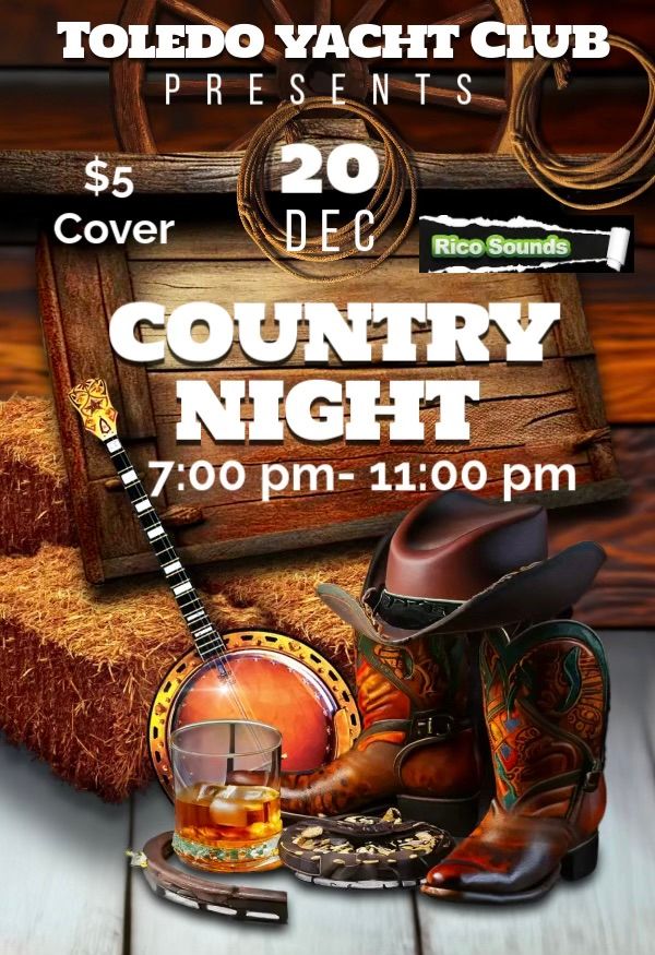 Country Night at TYC - Public Welcome - $5 cover