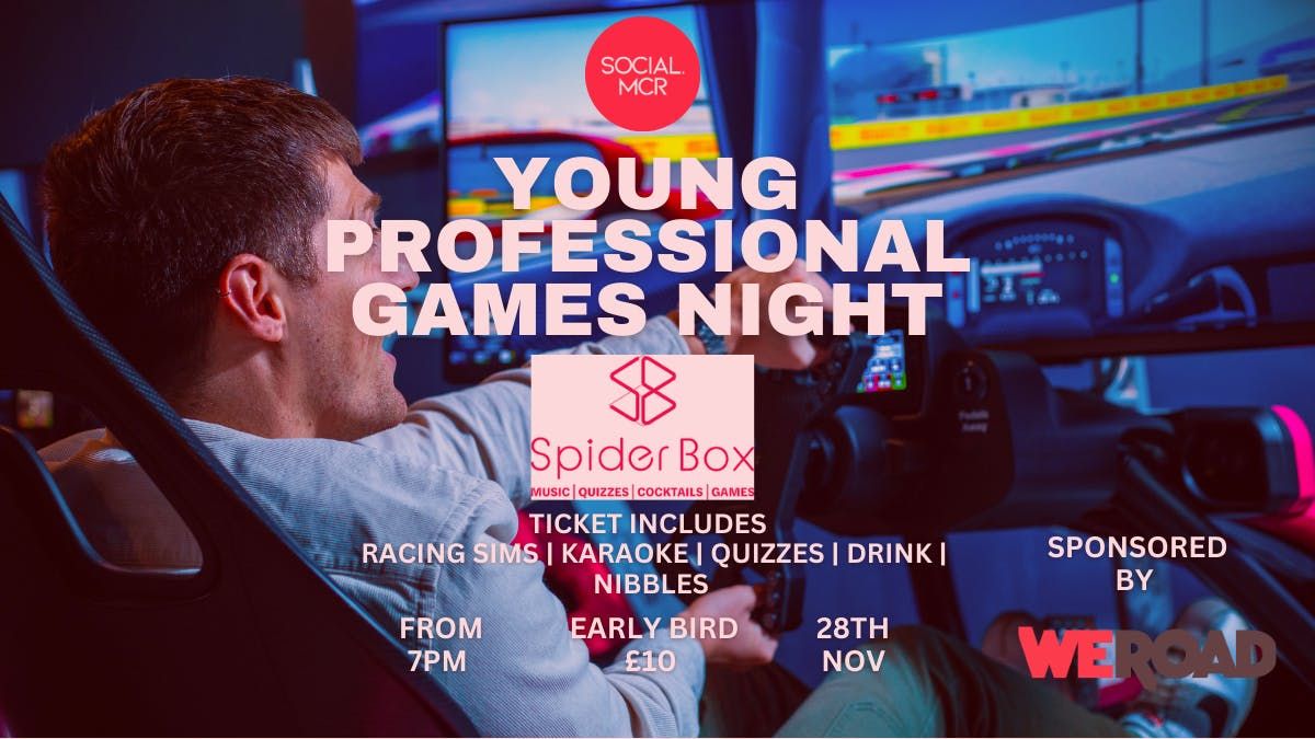 YOUNG PROFESSIONAL GAMES NIGHT @SPIDERBOX