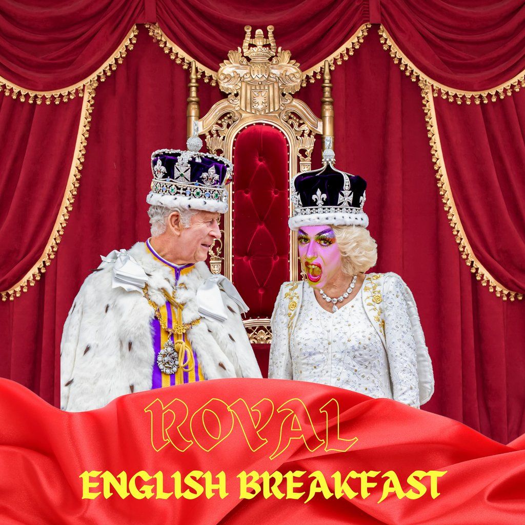 The ROYAL English Breakfast with Drag Queens | FunnyBoyz