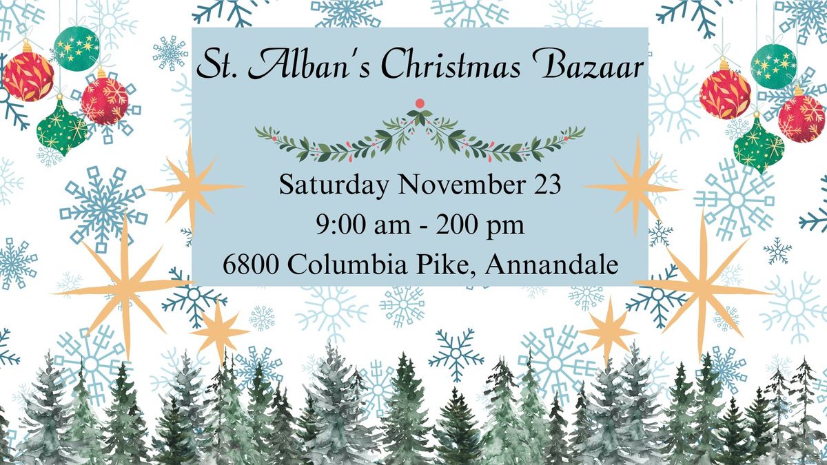 Annual Christmas Bazaar