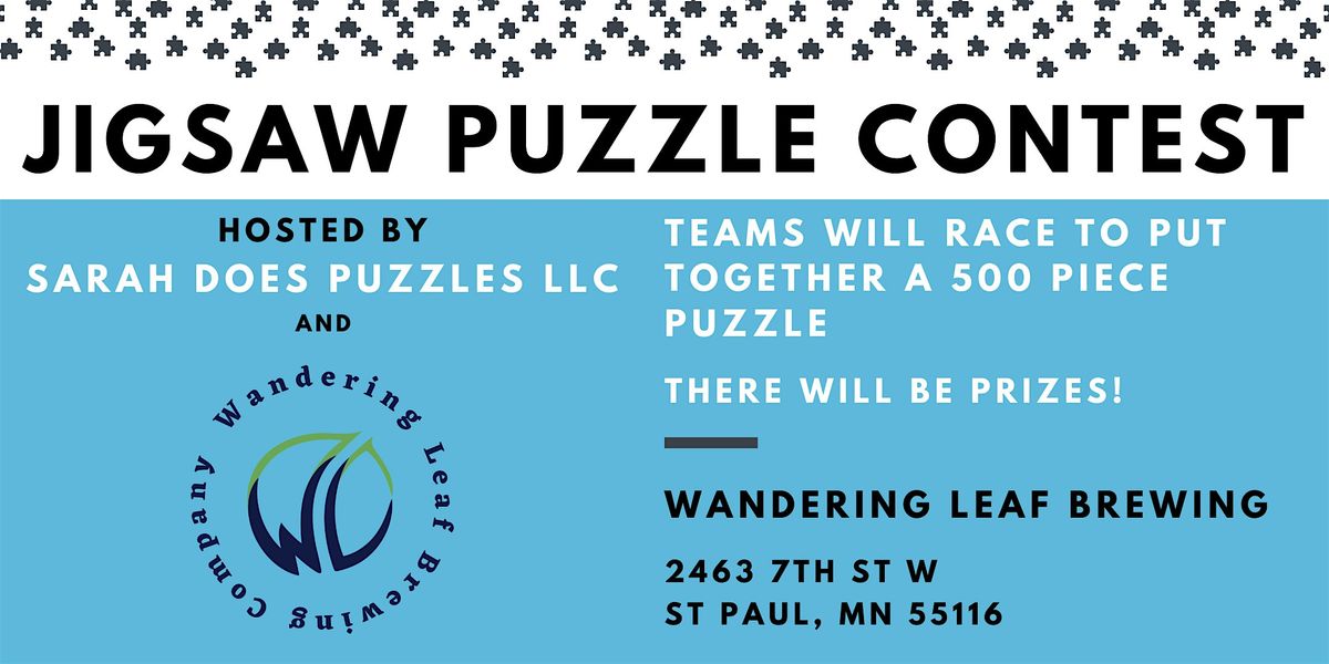 Team Jigsaw Puzzle Contest at Wandering Leaf Brewing - June 2026