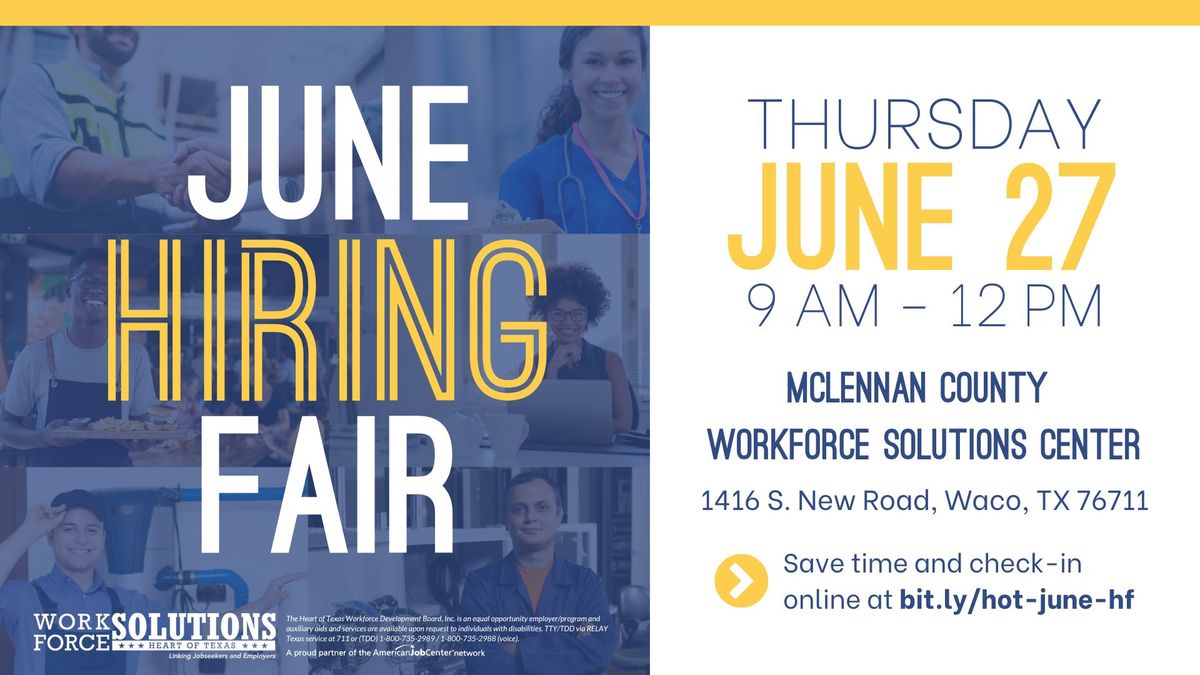 June Hiring Fair