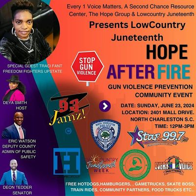 Every1VM, ASCR,Hope Group, Lowcountry Juneteenth