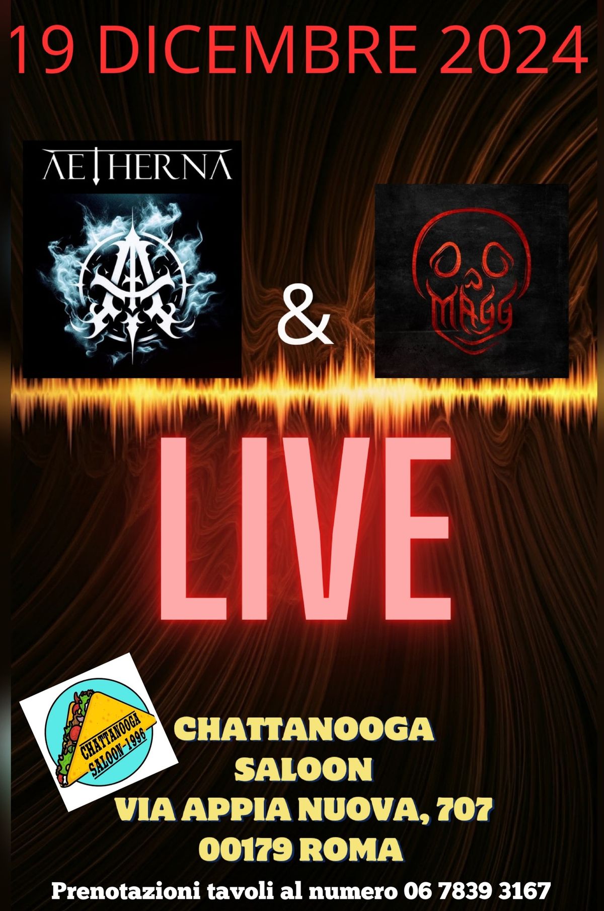 Aetherna + Magg live at Chattanooga