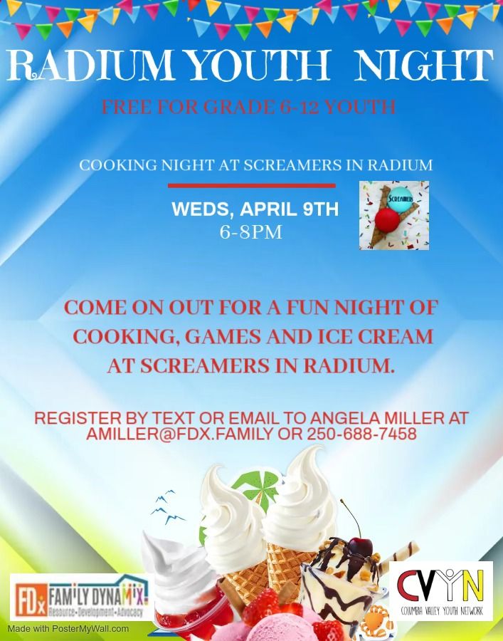 Youth Night at Screamers in Radium