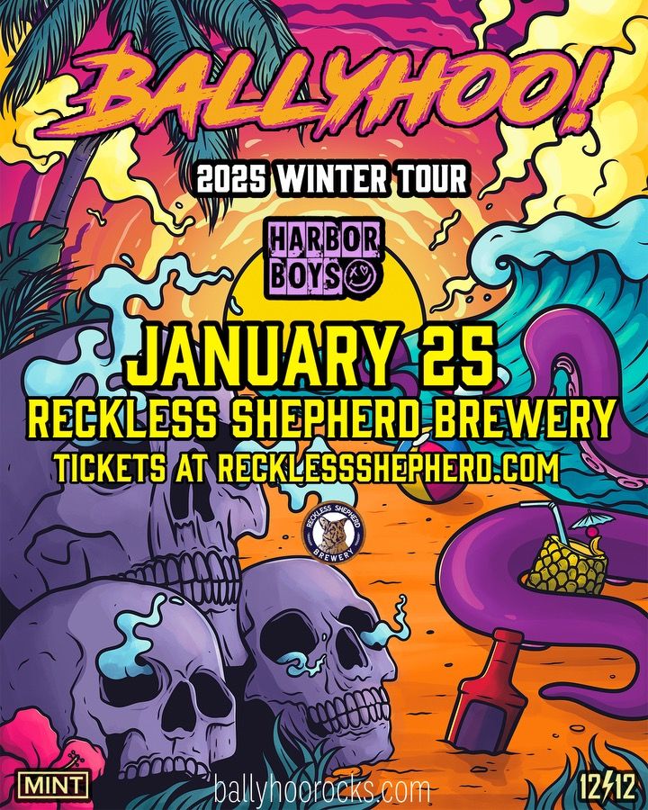 Ballyhoo! with special guests The Harbor Boys @ Reckless Shepherd Brewery