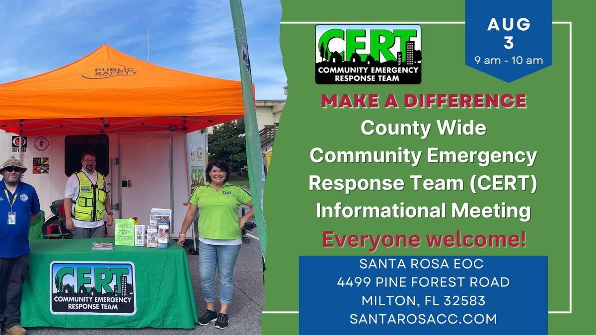 CERT Informational Meeting