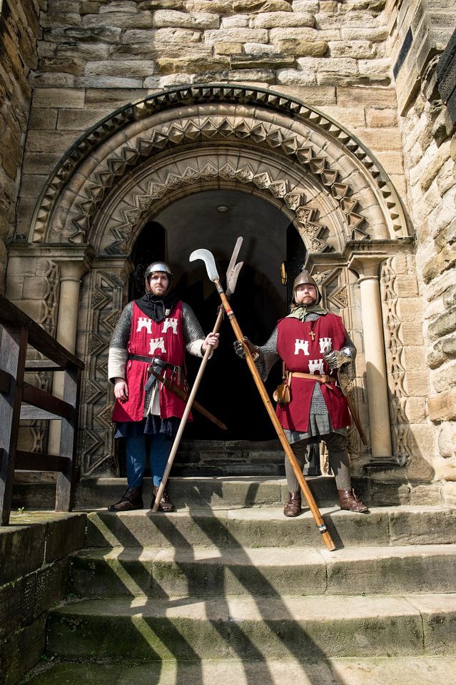 Grumpy Guards at Newcastle Castle, Newcastle Castle, Newcastle upon ...