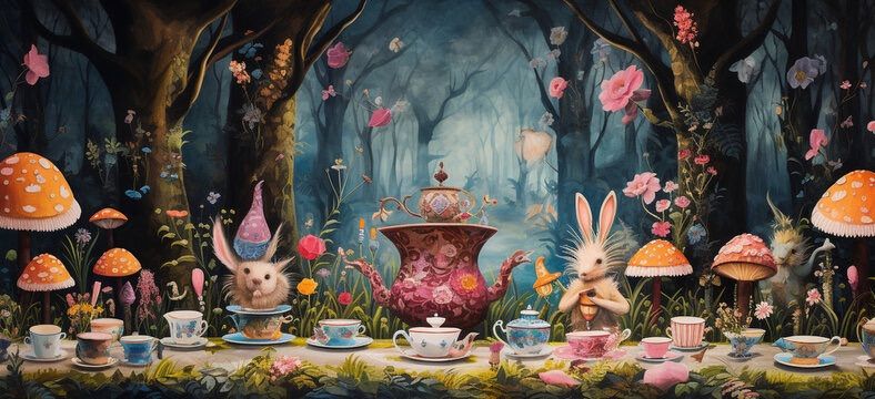 You're Invited to a Mad Hatter Tea Party!