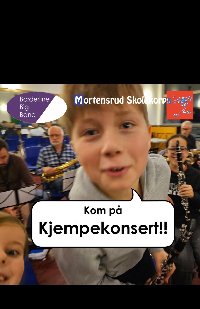 Storband + Korps = Kjempekonsert!