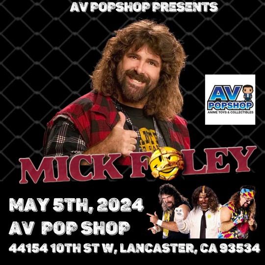 Mick Foley Meet and Greet in Lancaster Ca