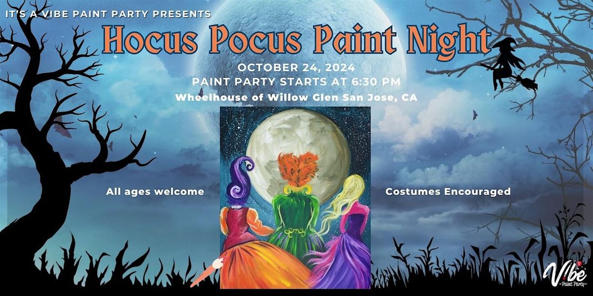 Hocus Pocus Paint Party