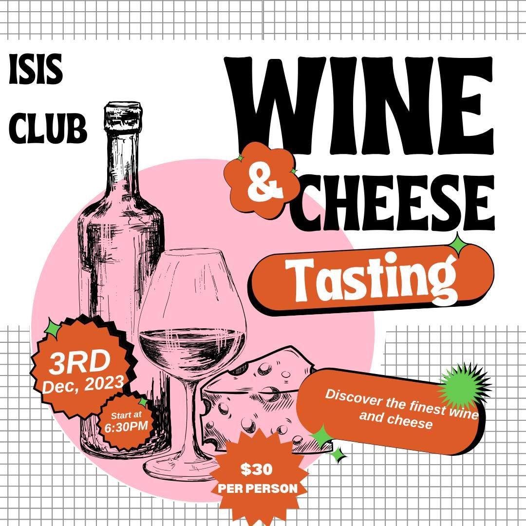 Isis Club Wine and Cheese Night