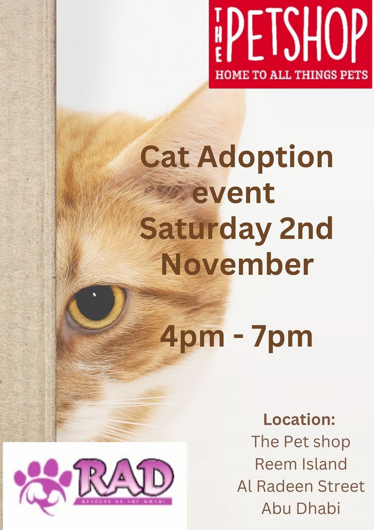 Cat Adoption Event