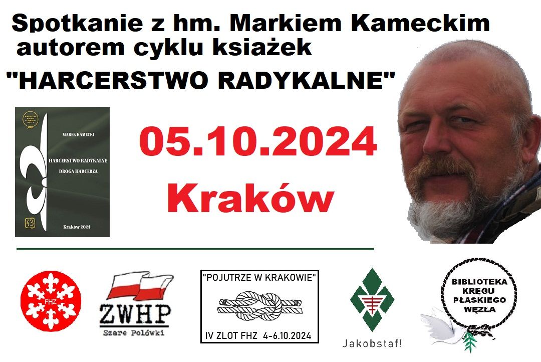 "Harcerstwo Radykalne" - Spotkanie z autorem ksi\u0105\u017cek hm. Markiem Kameckim 