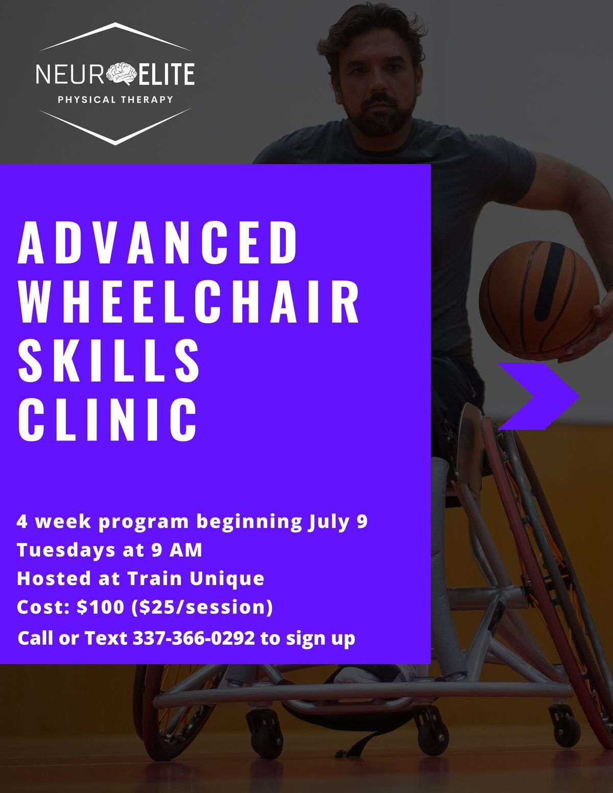 Advanced Wheelchair Skills Clinic