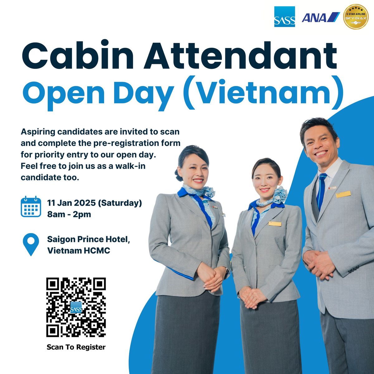 Cabin Attendant Open Day (Vietnam)