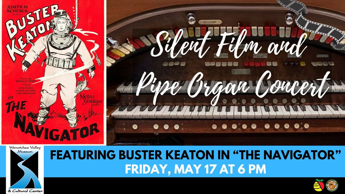 Silent Film and Pipe Organ Concert Presents: Buster Keaton in "The Navigator"
