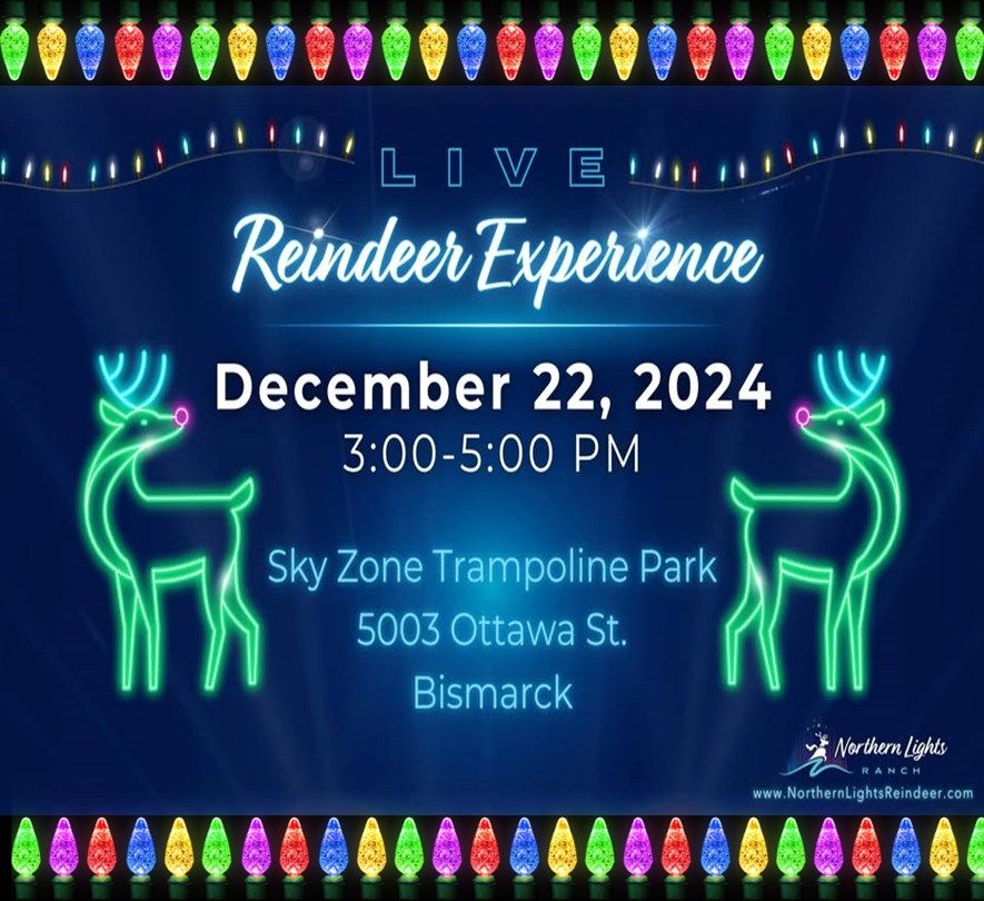 Santa's Reindeer Visit Sky Zone!