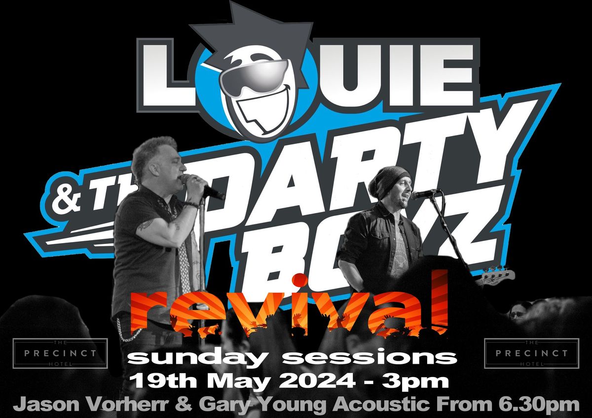 Louie & The Party Boyz with Jason Vorherr & Gary Young acoustic