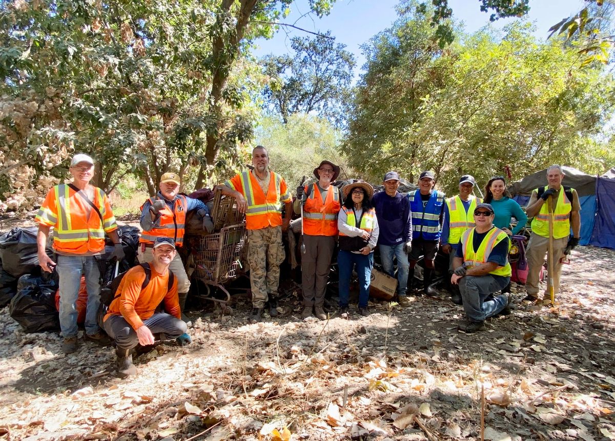 HUGE 7-Day Inter-Agency Cleanup @ Steelhead Crk (Day 3) 