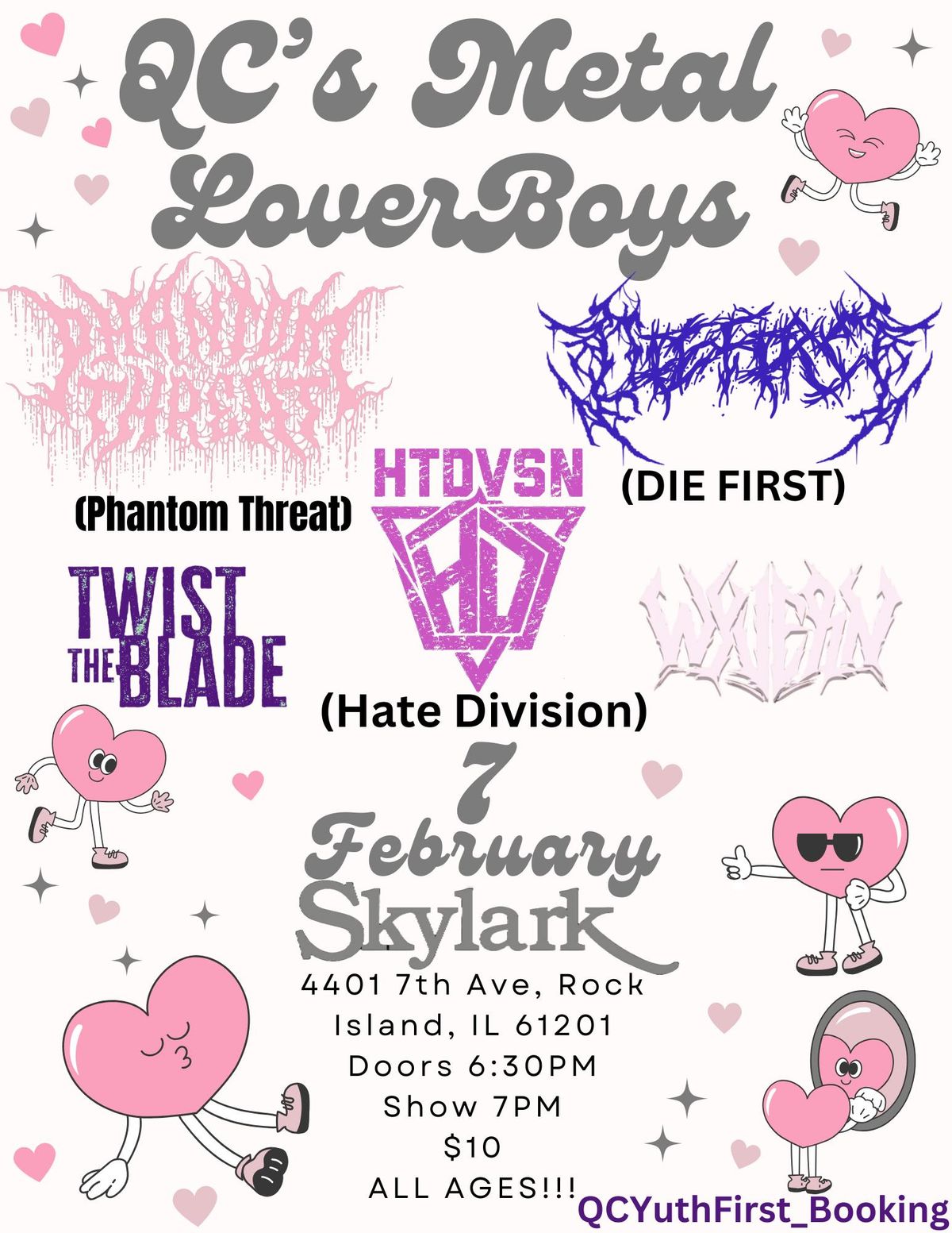 QC Lover Boys! Phantom Threat, Hate Division, Die First, etc.