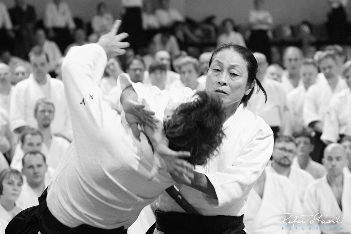 Yoko Okamoto Shihan, 7th Dan Aikikai, in Cologne