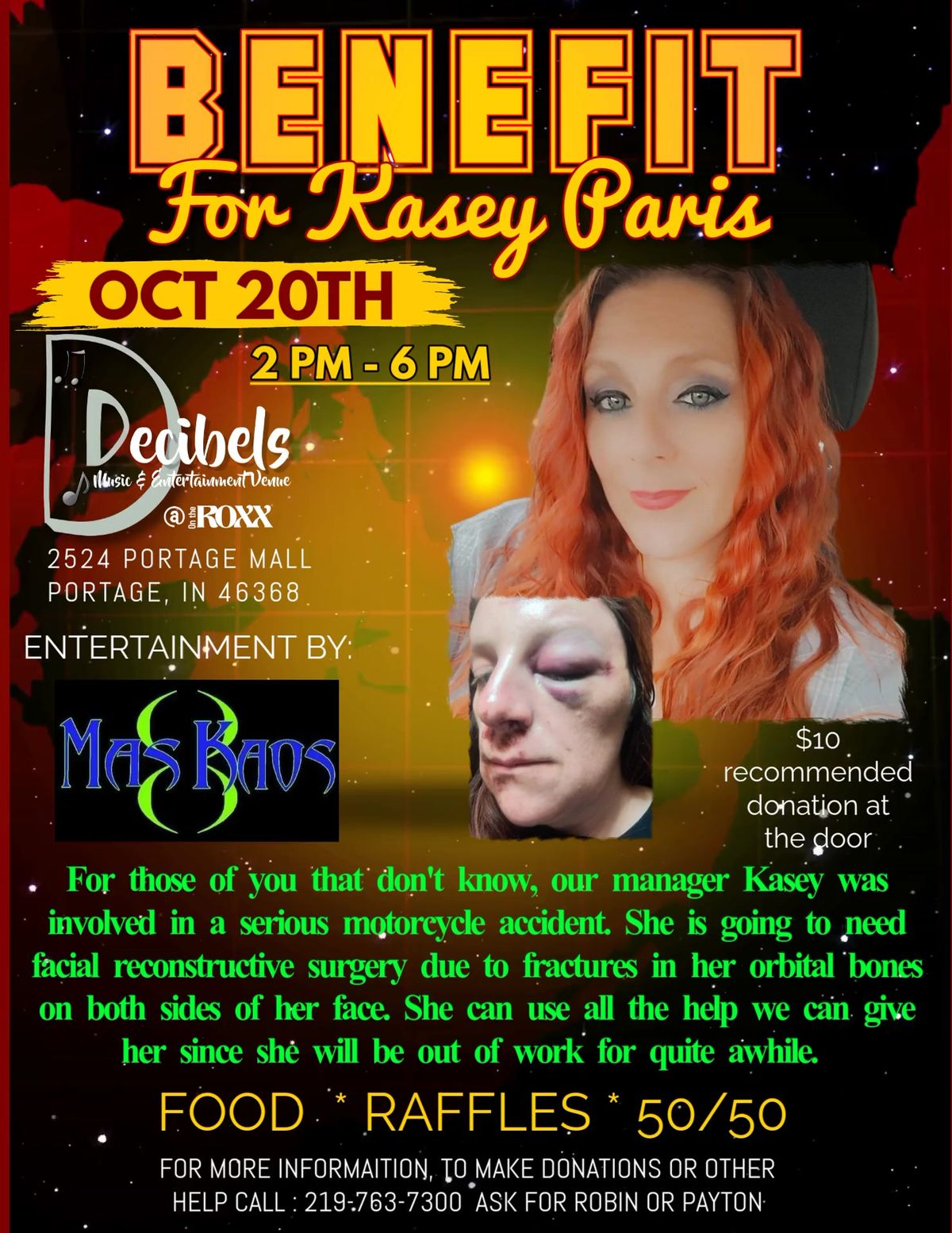 Kasey Paris Benefit