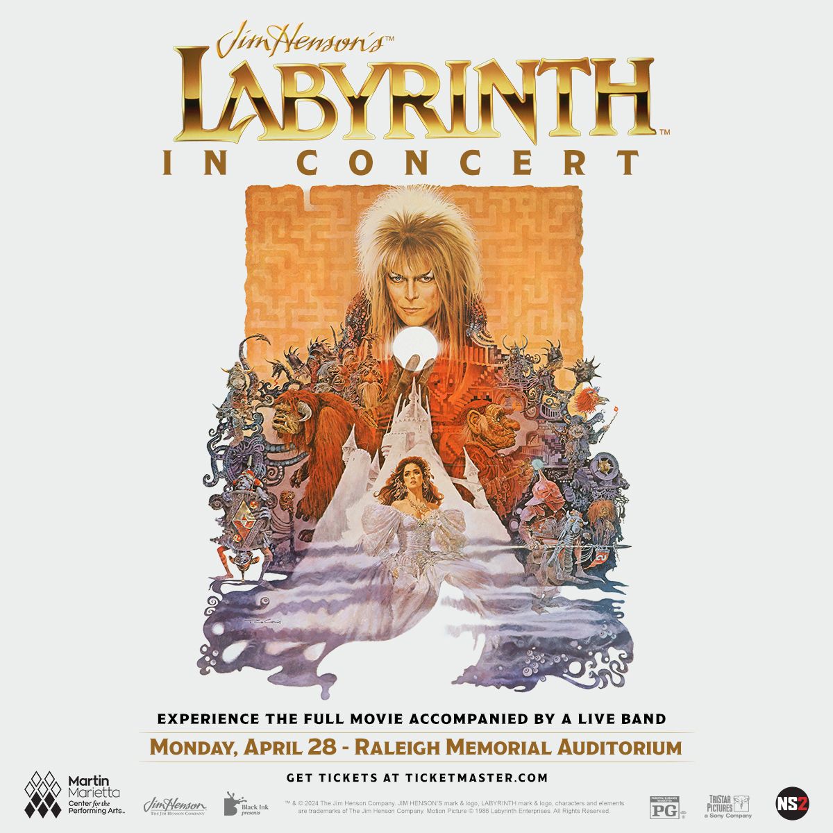 Jim Henson's Labyrinth: In Concert at Martin Marietta Center for the Performing Arts - Memorial Auditorium