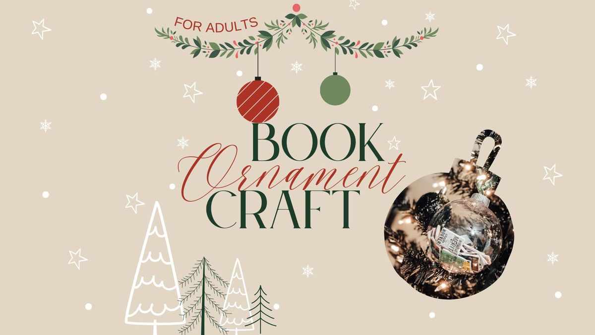 Book Ornament Craft