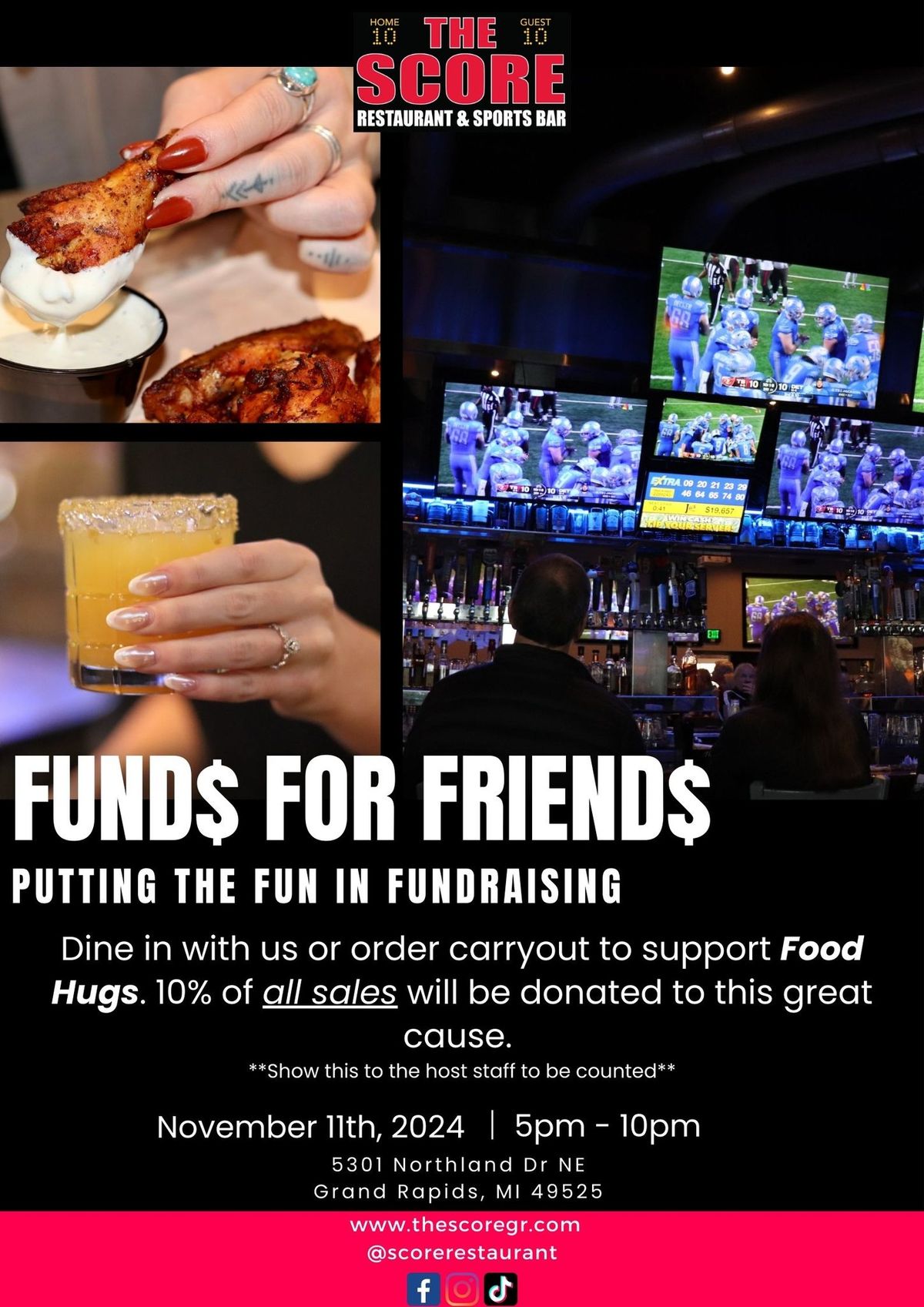 Funds for Friends: Food Hugs 