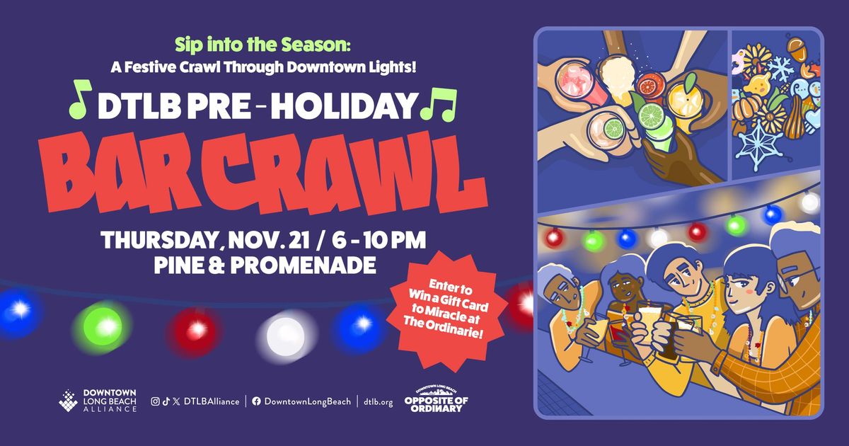 DTLB Pre-Holiday Bar Crawl