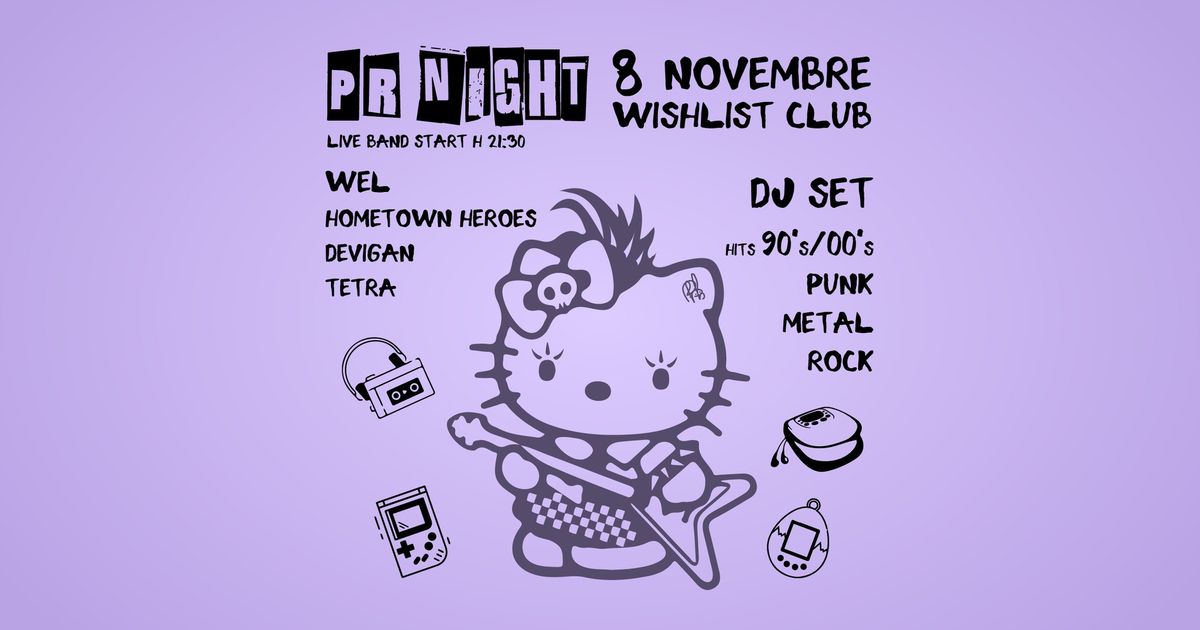 PR NIGHT | Hits 90's\/00's | PUNK METAL ROCK