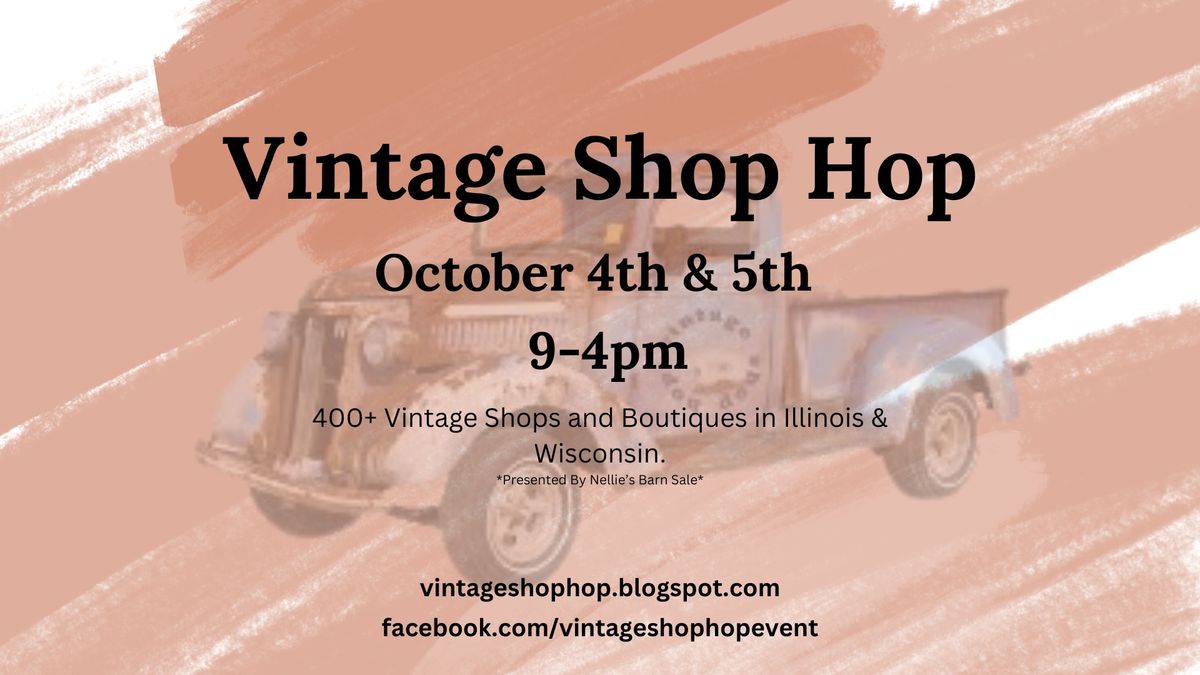 Vintage Shop Hop at Blumen Gardens