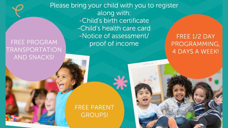 e4c North East Edmonton Preschool Registration Day, 1142 Hermitage Rd ...