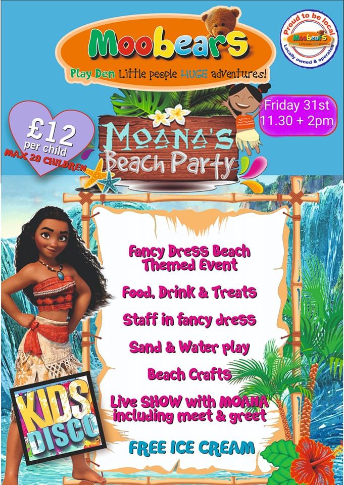 Moana Beach Party