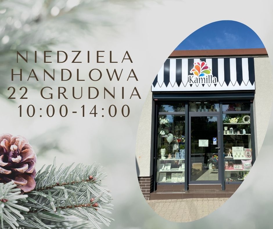 NIEDZIELA HANDLOWA- LOKALNIE W GRYFINIE 