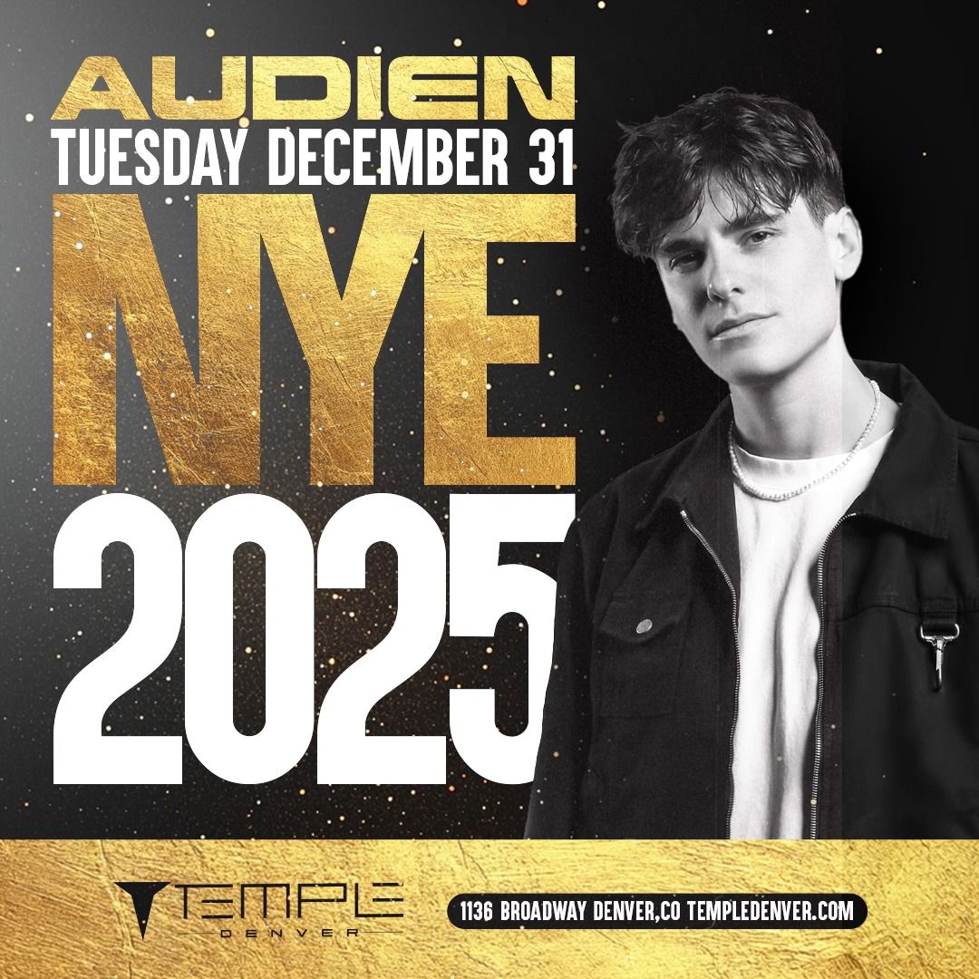 NYE: Audien at Temple Denver