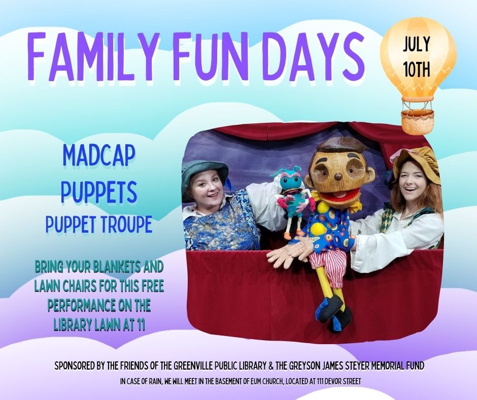 Family Fun Days-Madcap Puppets Puppet Troupe