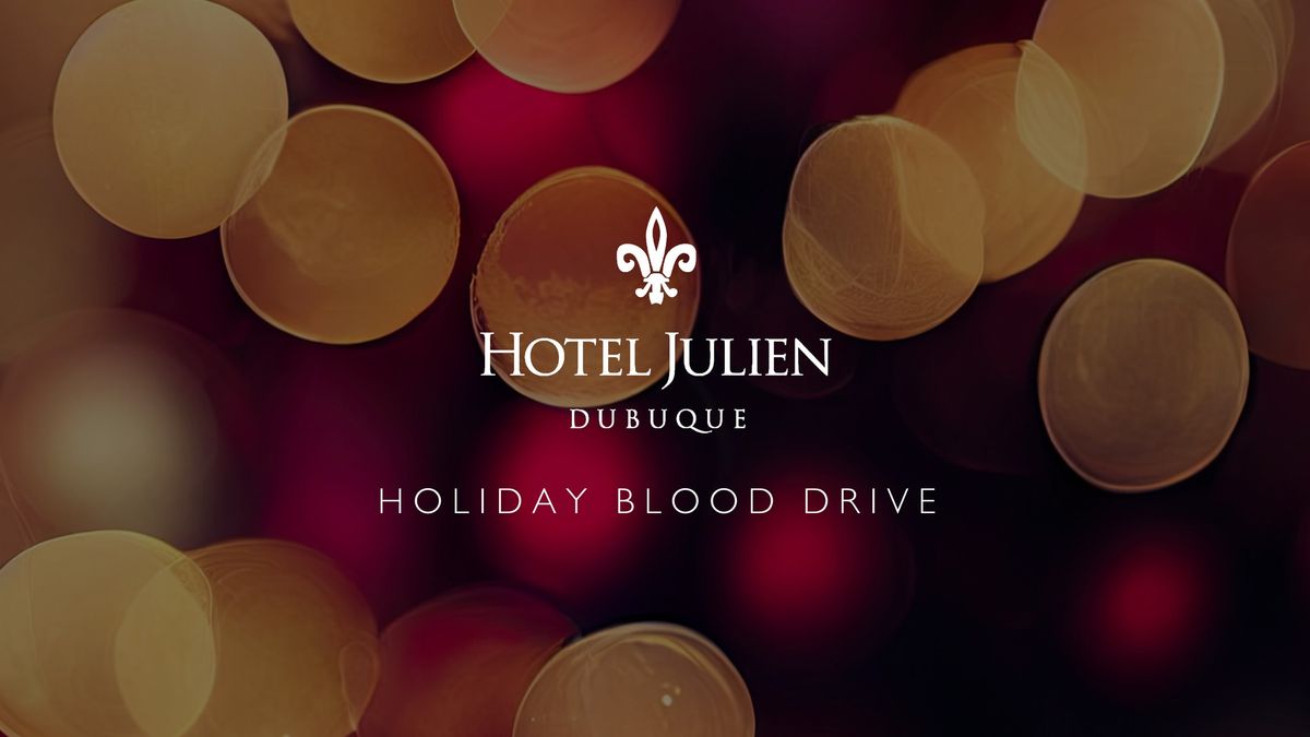 Holiday Blood Drive