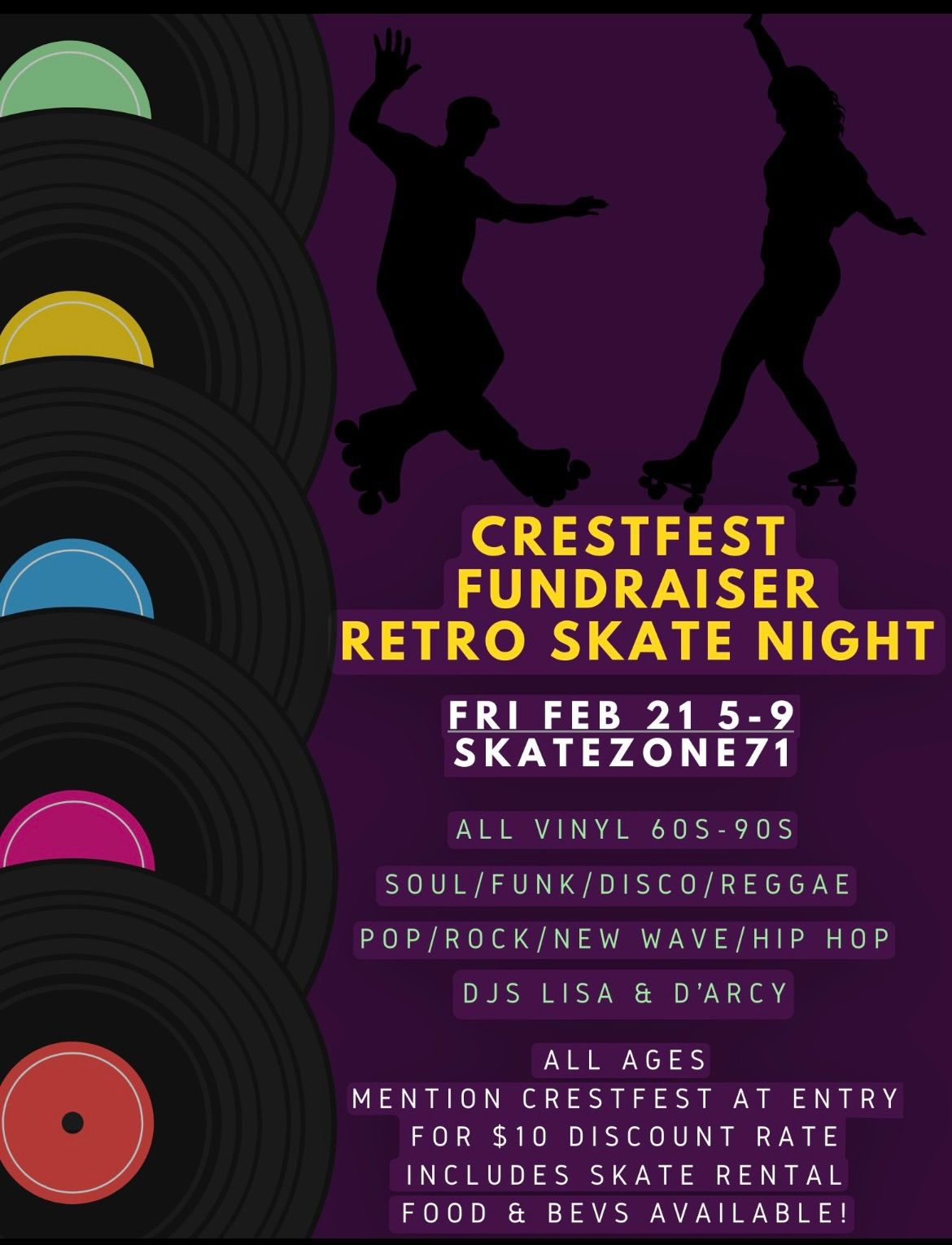 CRESTFEST RETRO SKATE NIGHT