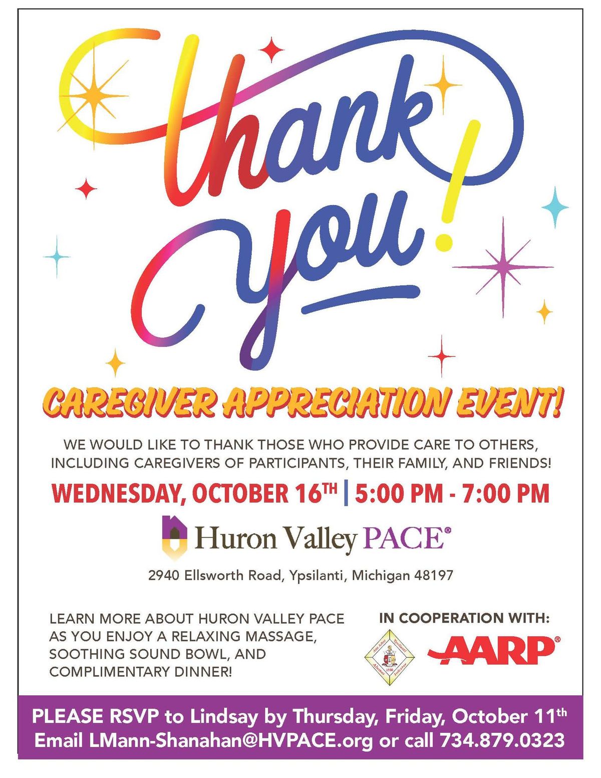 Caregiver Appreciation Event 