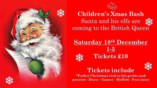 Children's Xmas Bash with Santa and his Elfs