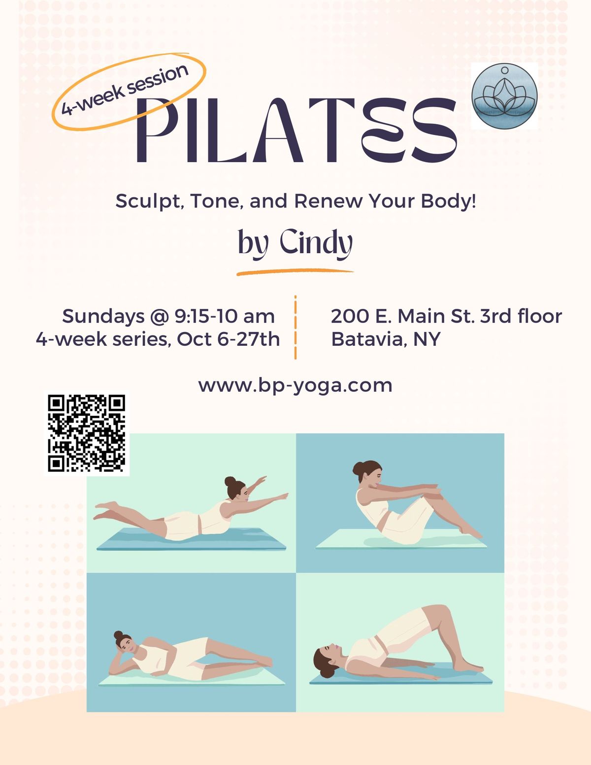 Beginner Pilates by Cindy