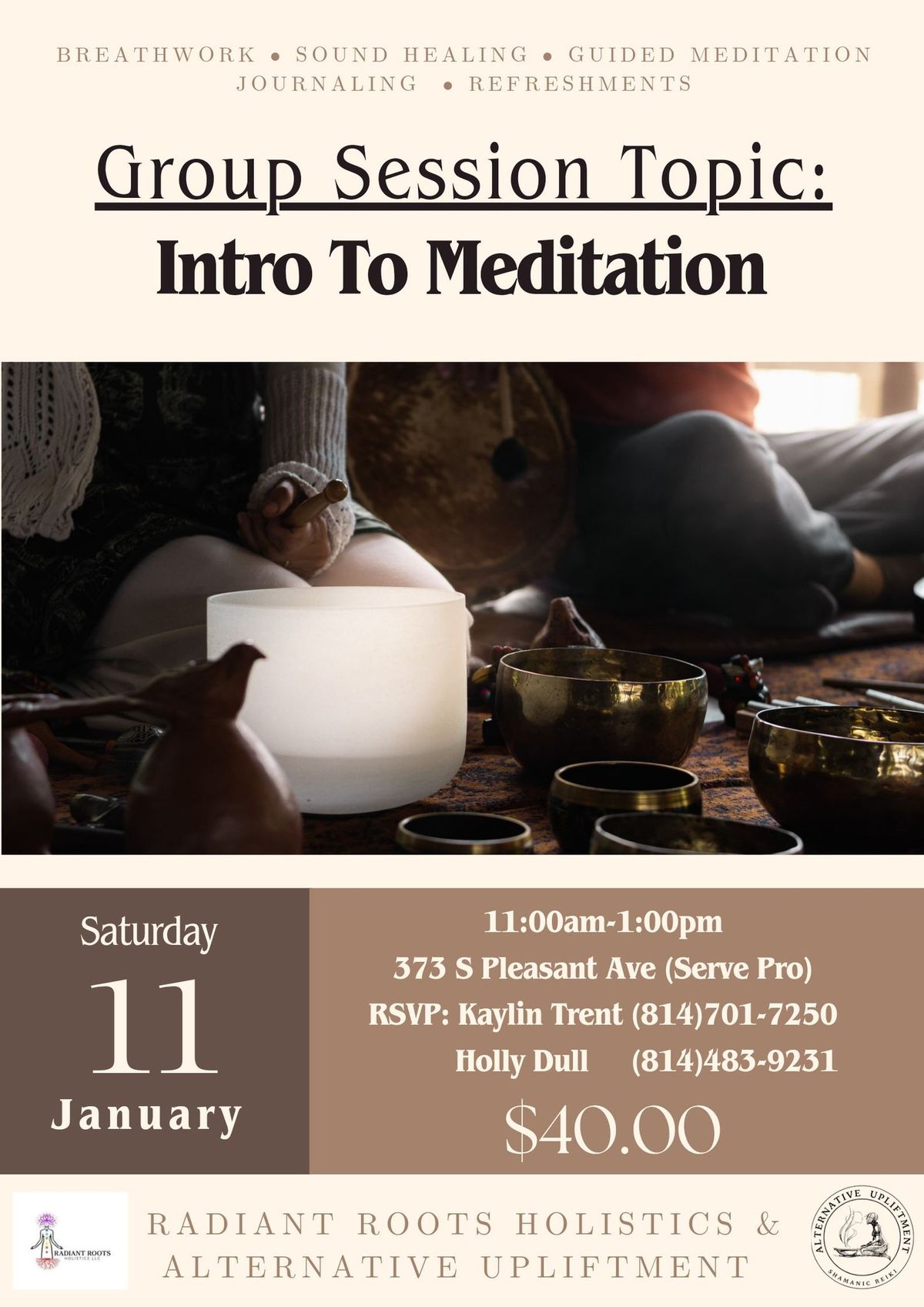 Beginner's Meditation & Soundbath