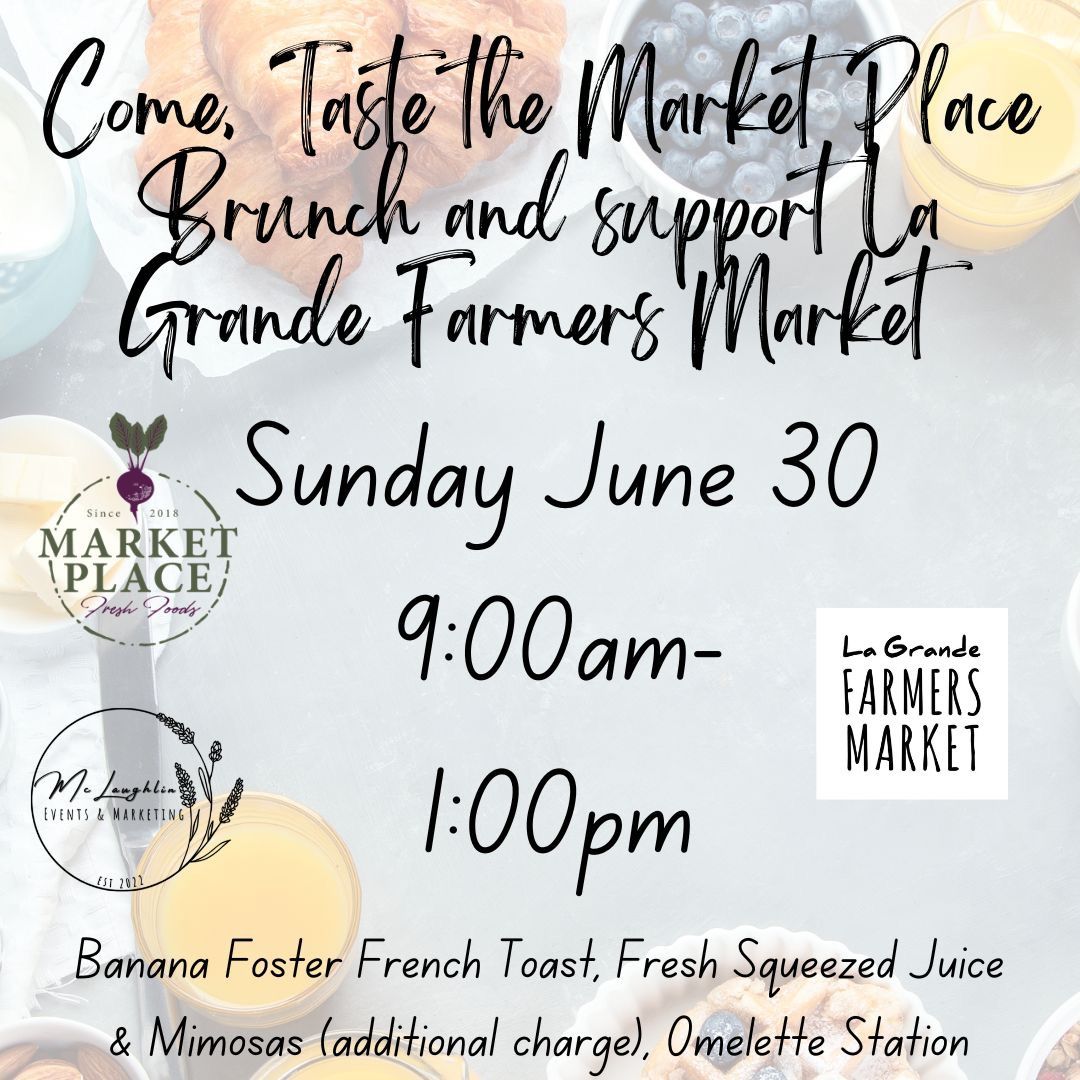 Market Place Brunch and Farmers Market Fundraiser 
